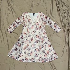 Summer mid sleeve dress